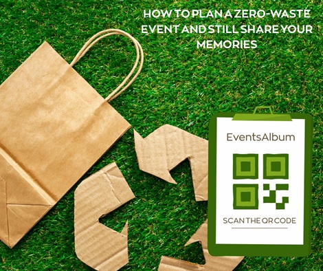 Recyclable bag and QR code