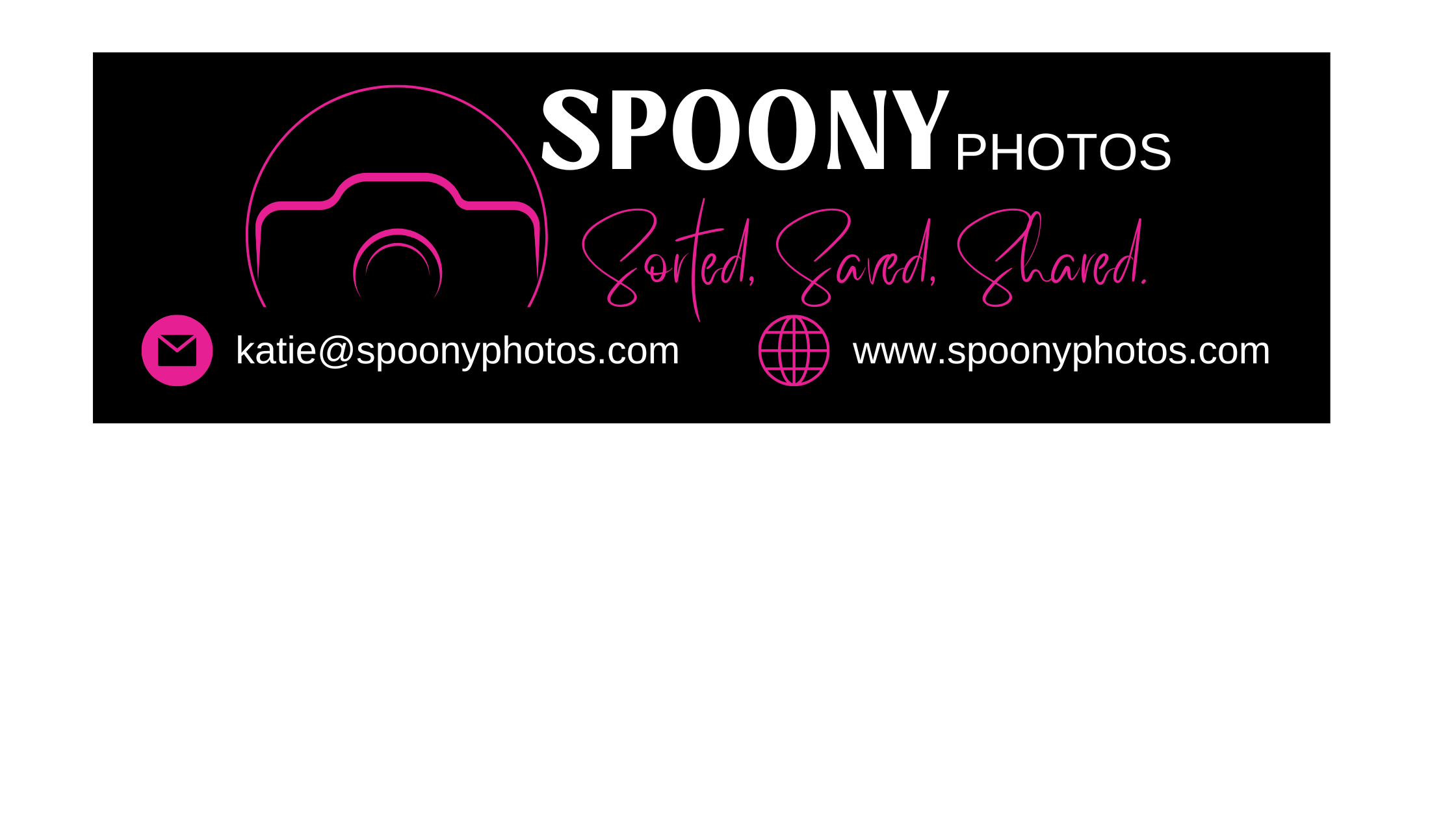 Spoony Photos Footer